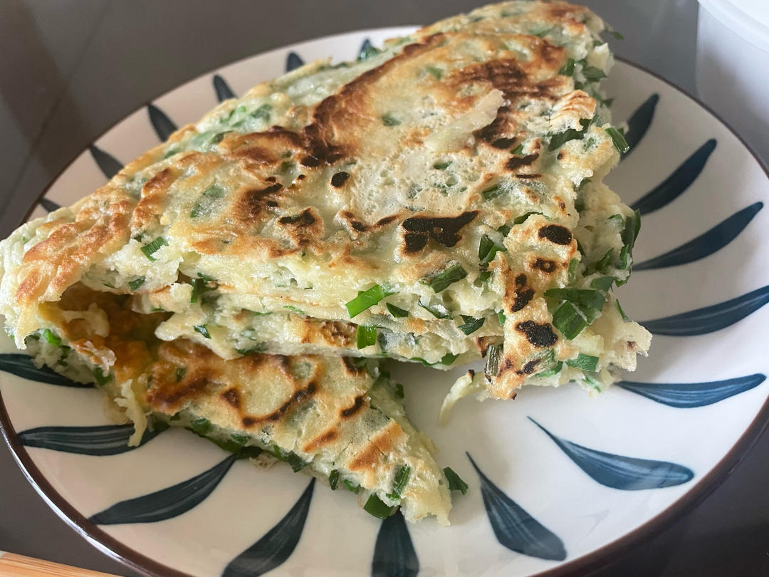 韭菜鸡蛋饼