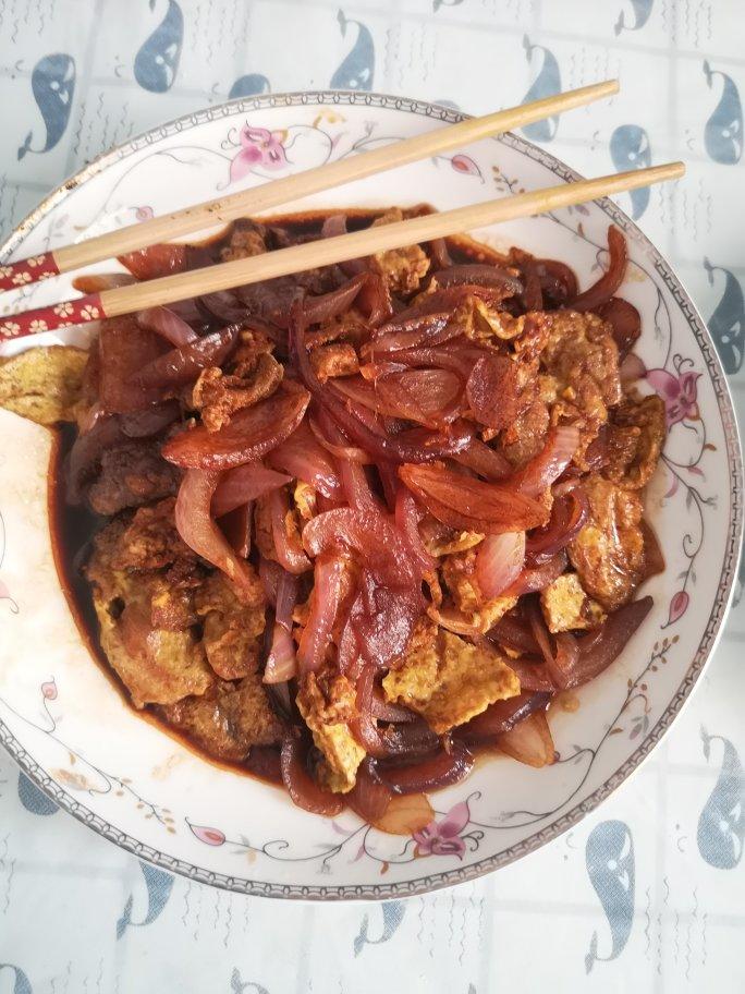 洋葱炒鸡蛋