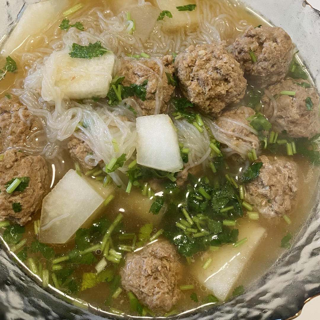 夏天不可错过的家常味--冬瓜丸子汤