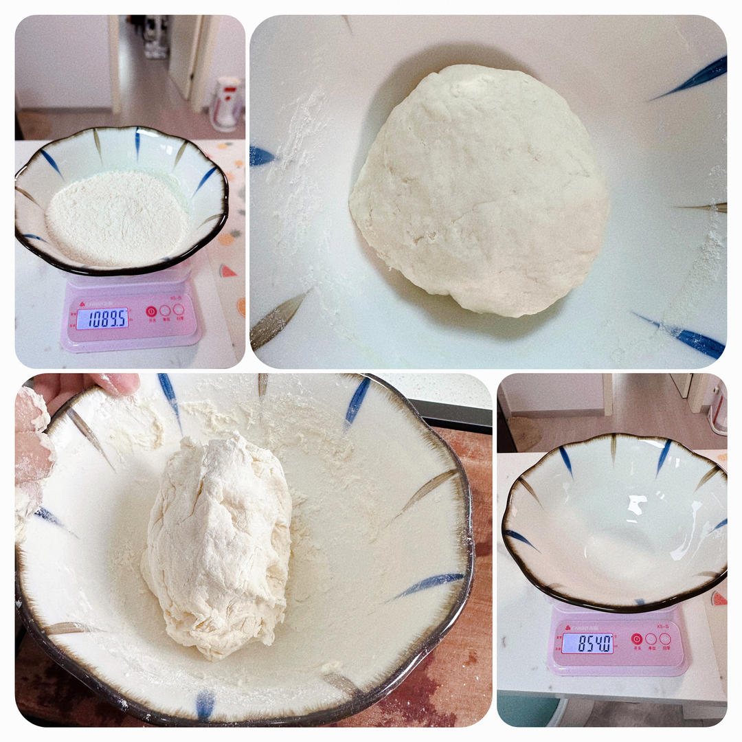 纯奶手撕吐司的做法 步骤1