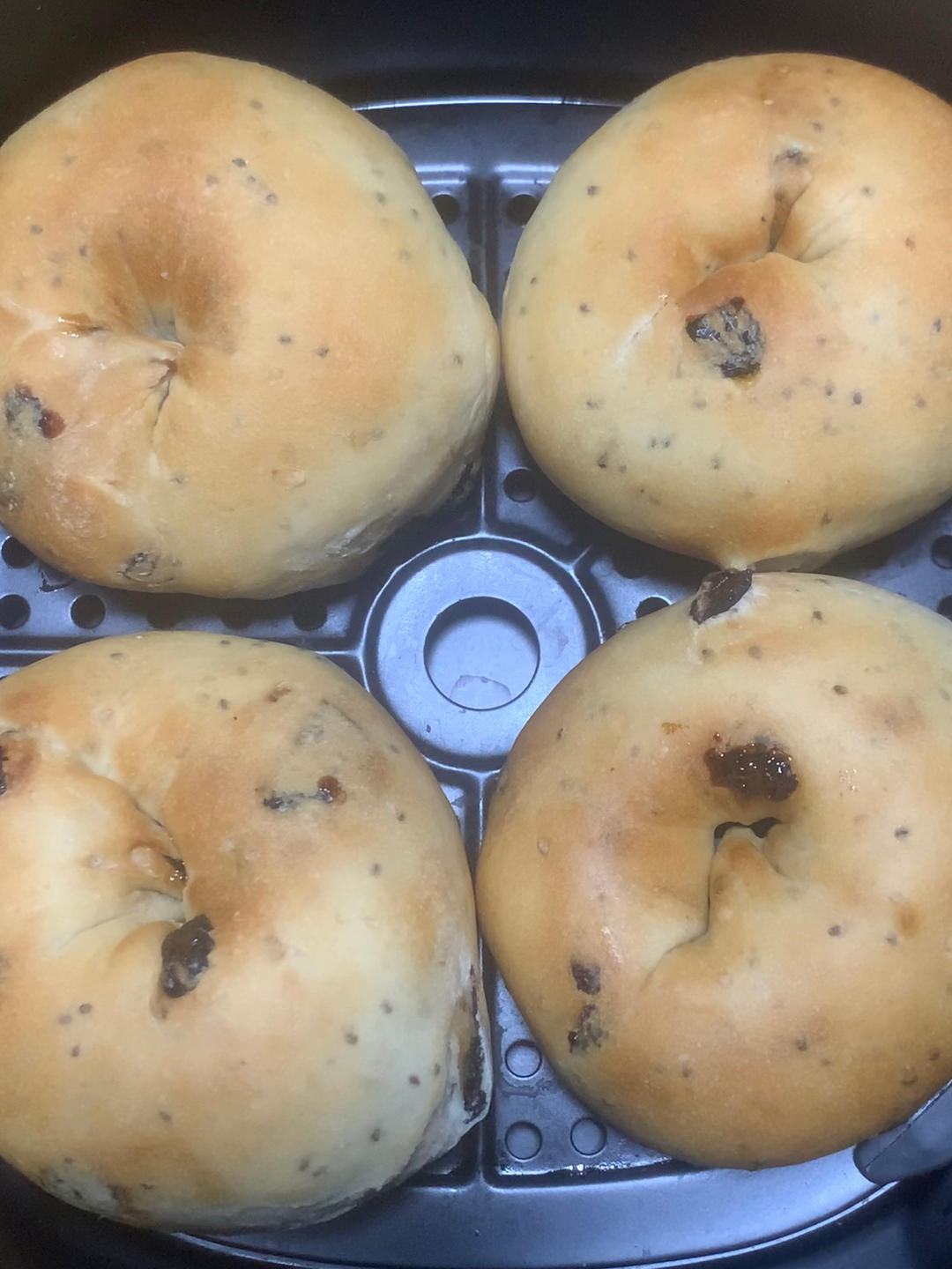 【超简单】空气炸锅贝果