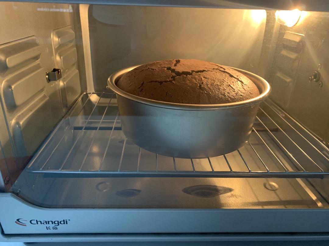 8寸生日祼蛋糕（君之戚风版