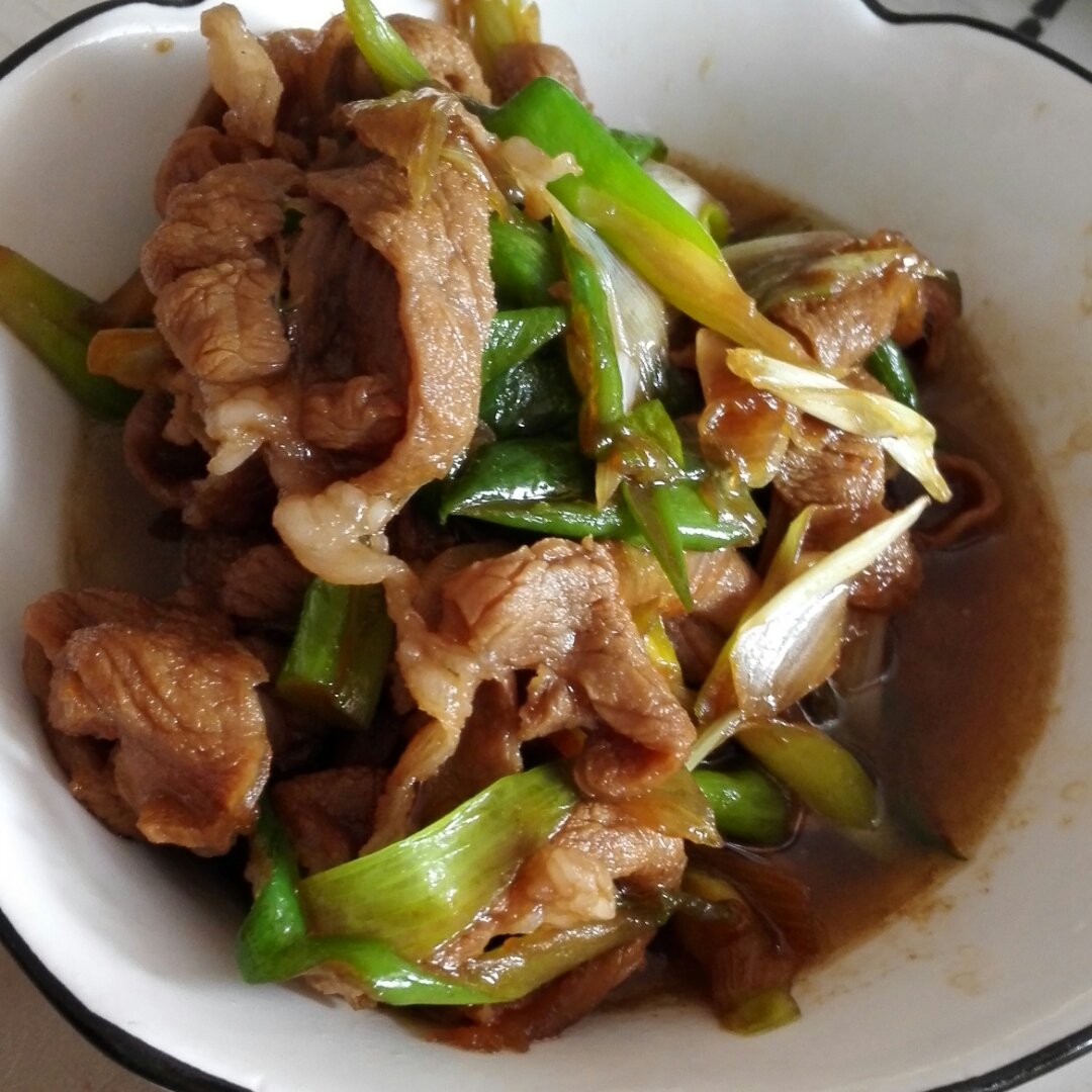 葱爆羊肉