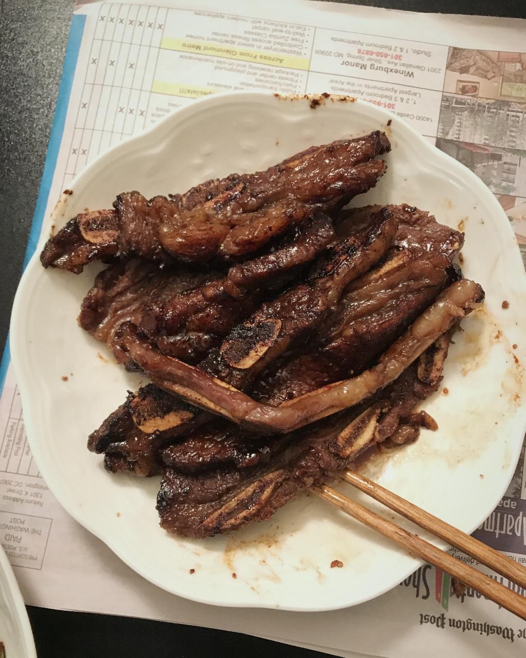 韩式BBQ烤牛仔骨