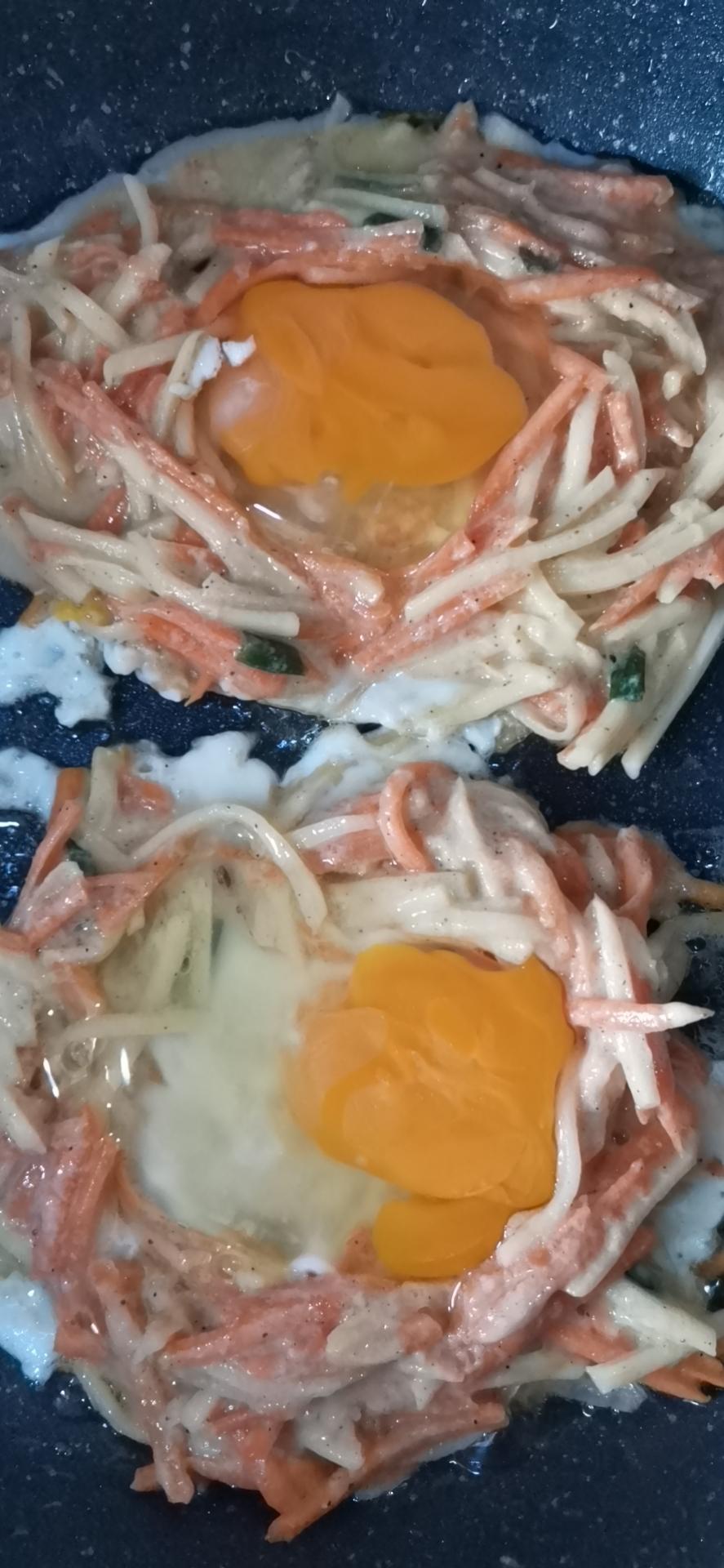 早餐饼(土豆丝饼、土豆丝鸡蛋饼)