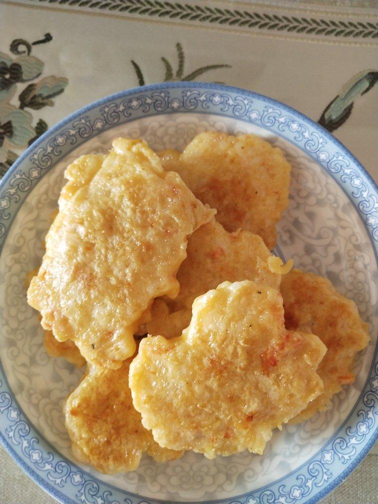 好吃又好看的虾饼