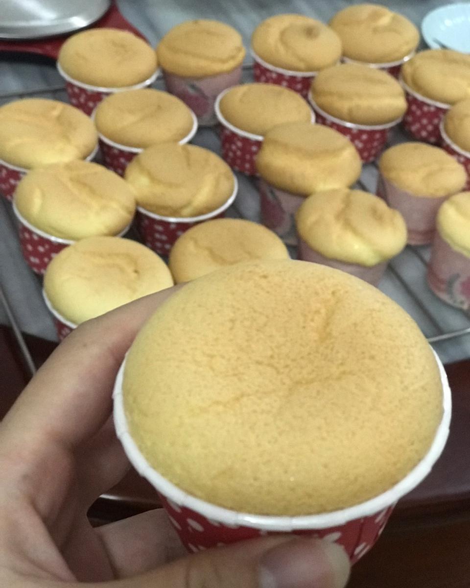 不回缩杯子蛋糕cupcake