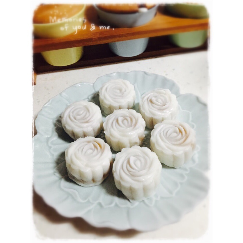 冰皮粉版冰皮月饼