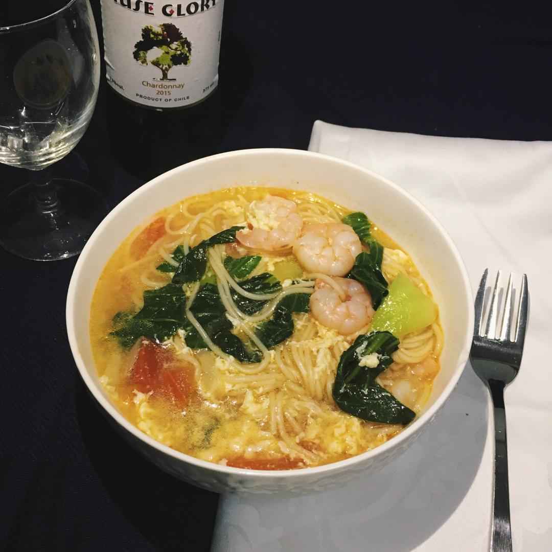 超级入味好吃的番茄鸡蛋面