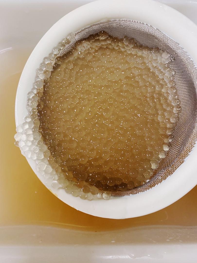 怎么煮西米露没有白点