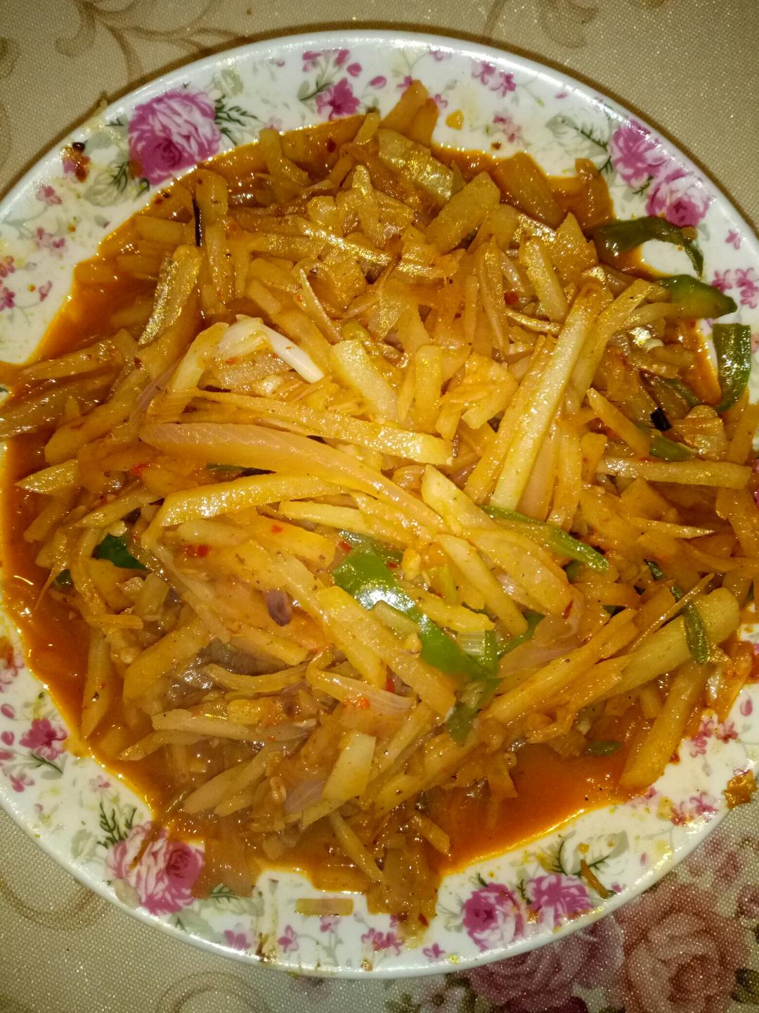 炒土豆丝
