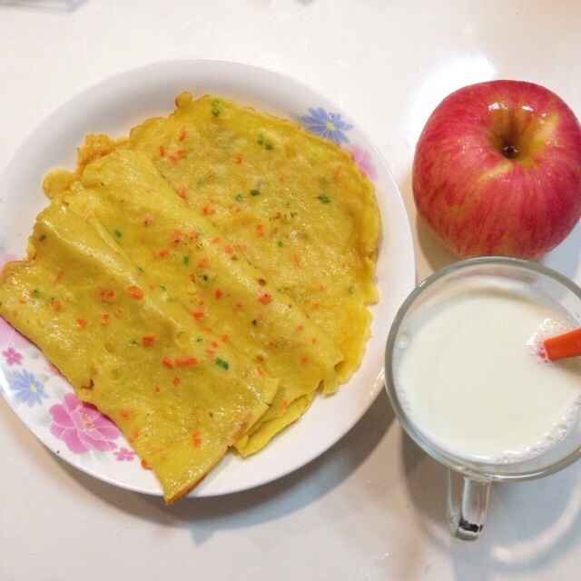 葱花鸡蛋饼