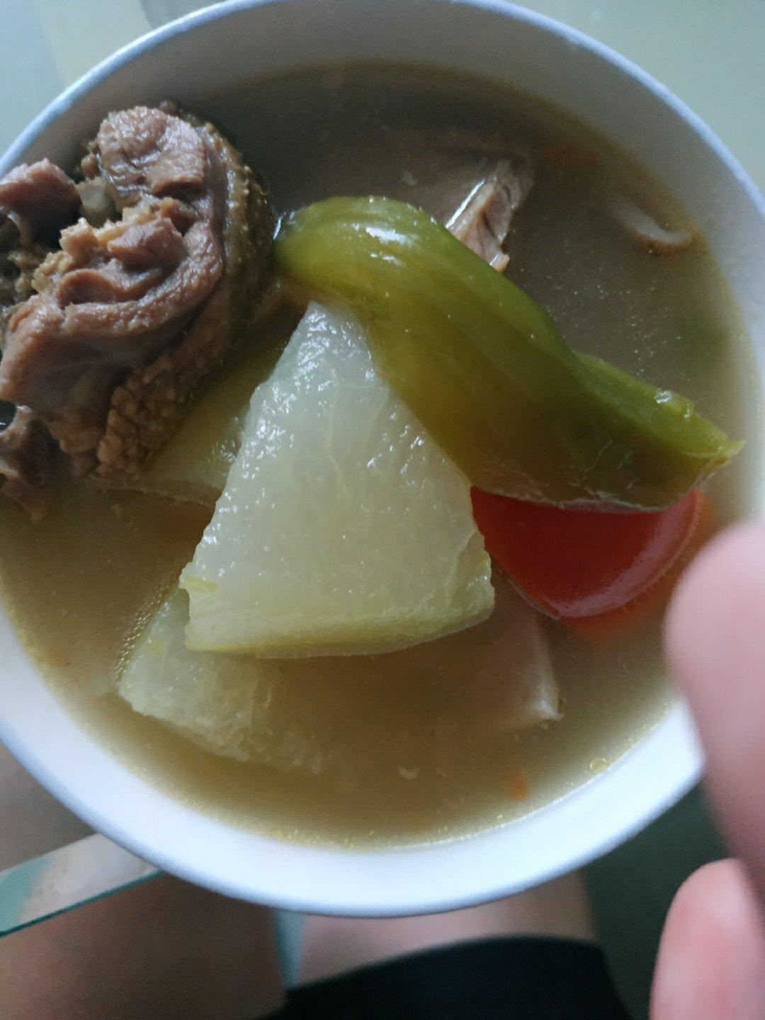 冬瓜鸭汤