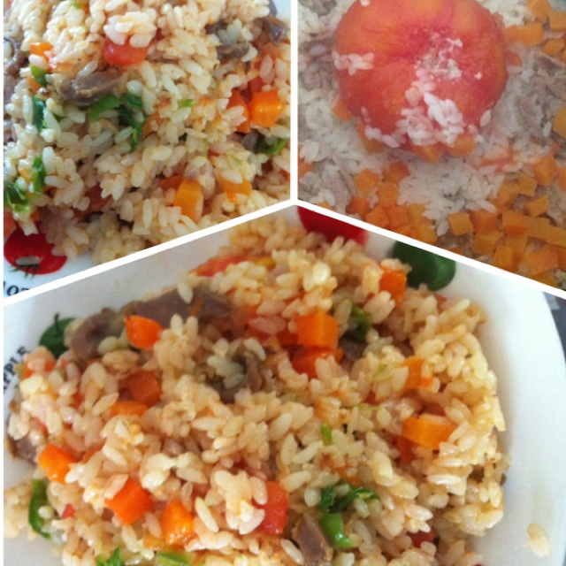 一整个西红柿饭~