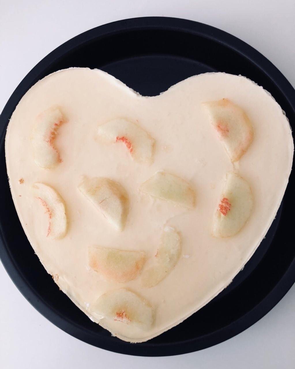 樱花酸奶慕斯蛋糕（免烤）