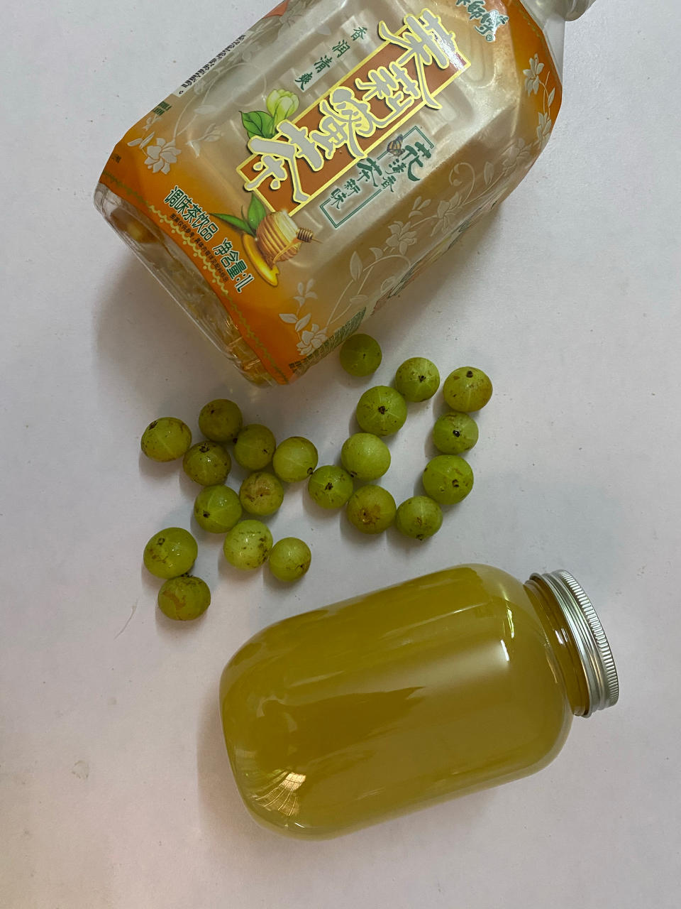 【原创】简单且霸气的解腻油柑汁（家常版奈雪的茶霸气玉油柑）