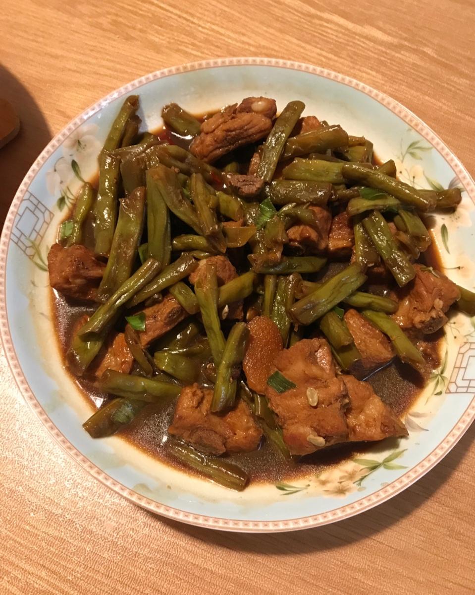 排骨炖豆角