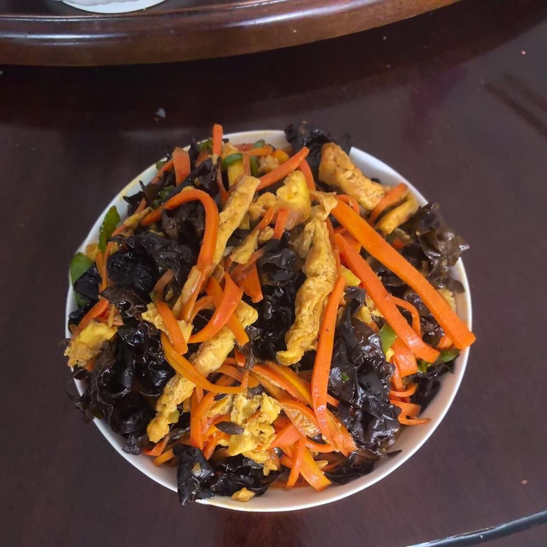 下饭菜鱼香鸡蛋