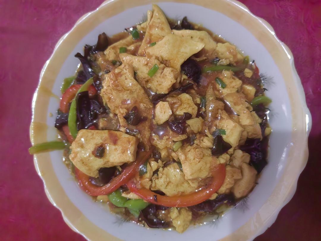 香辣过瘾❗️巨下饭的家常豆腐，比肉还好吃