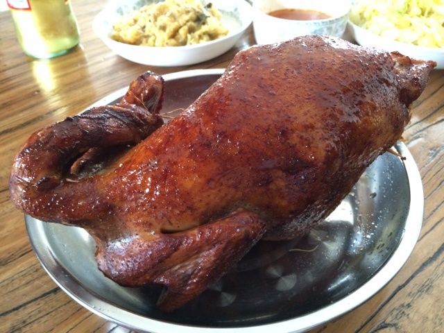 家常烤鸡