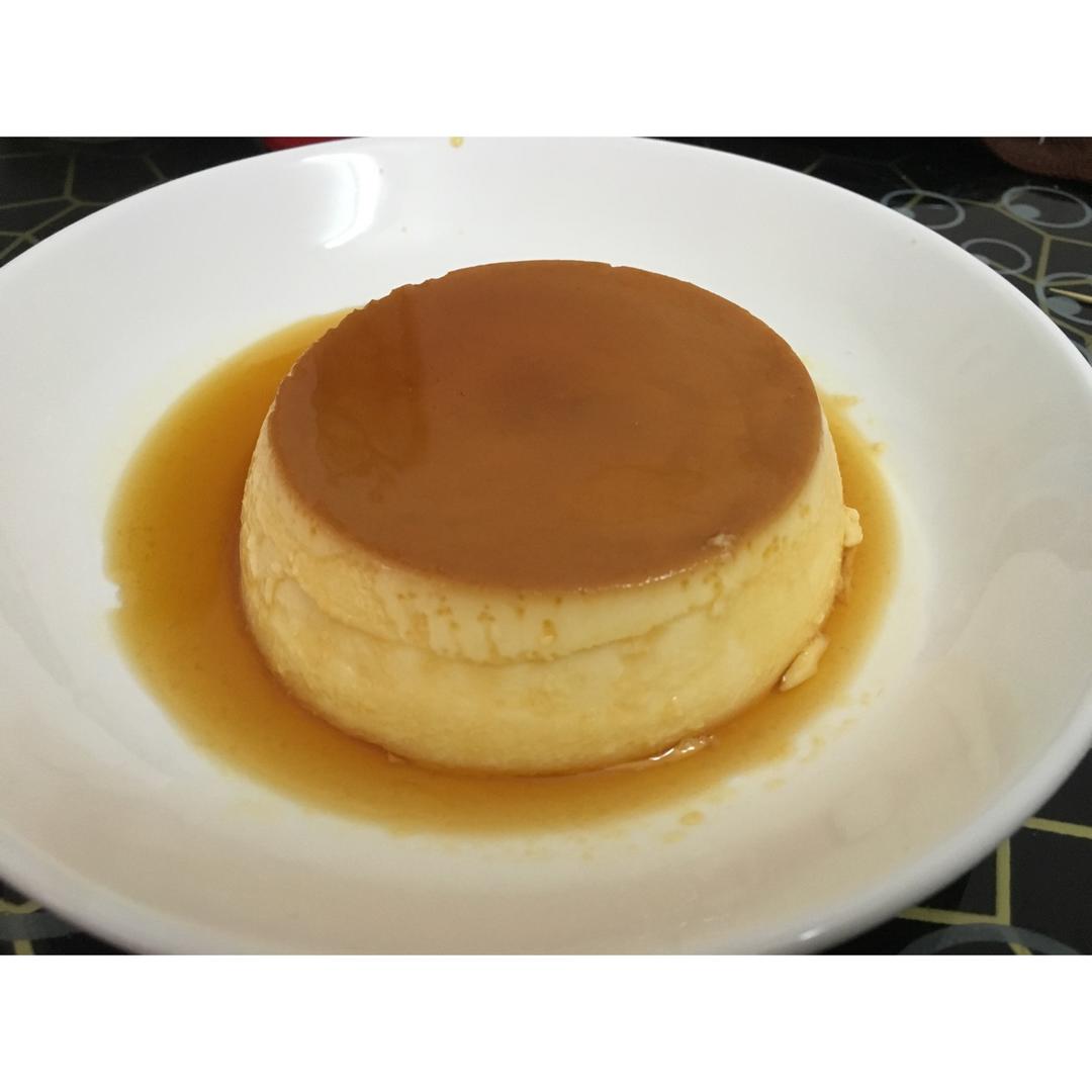 超简易滑又弹的鸡蛋布丁Custard Pudding(详细教程)