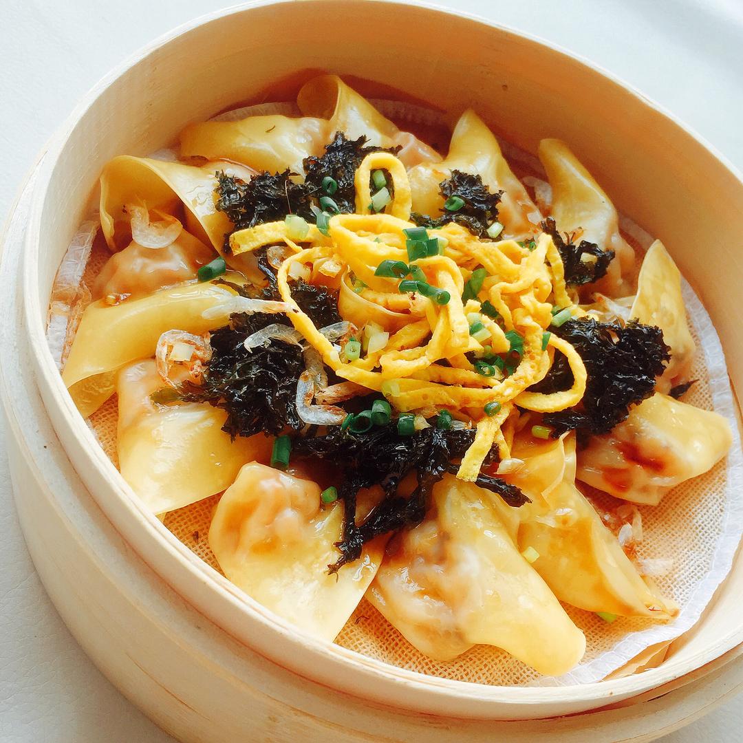 麻油拌馄饨