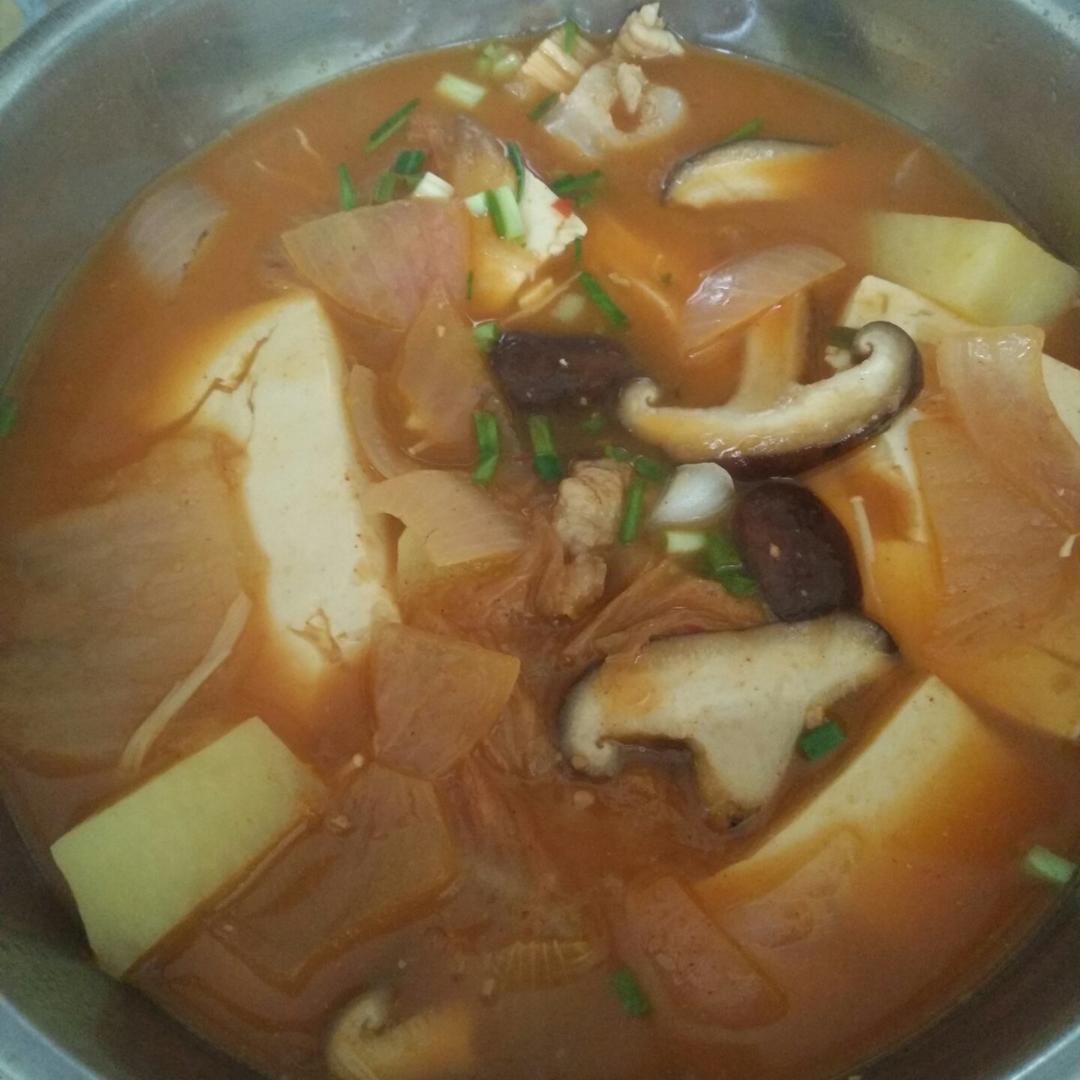 韩式泡菜汤