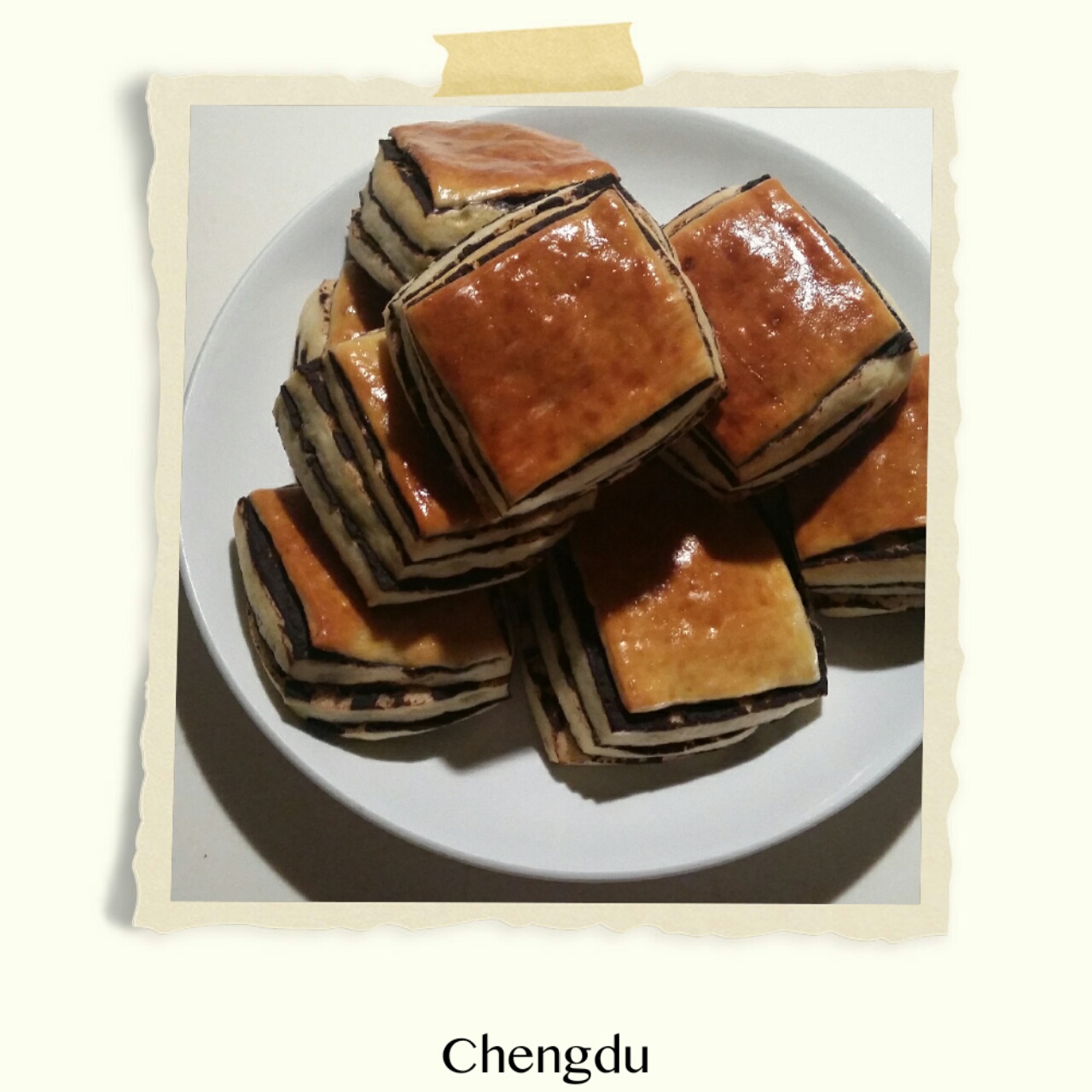 大理石小方包～红烧肉面包（汤种）