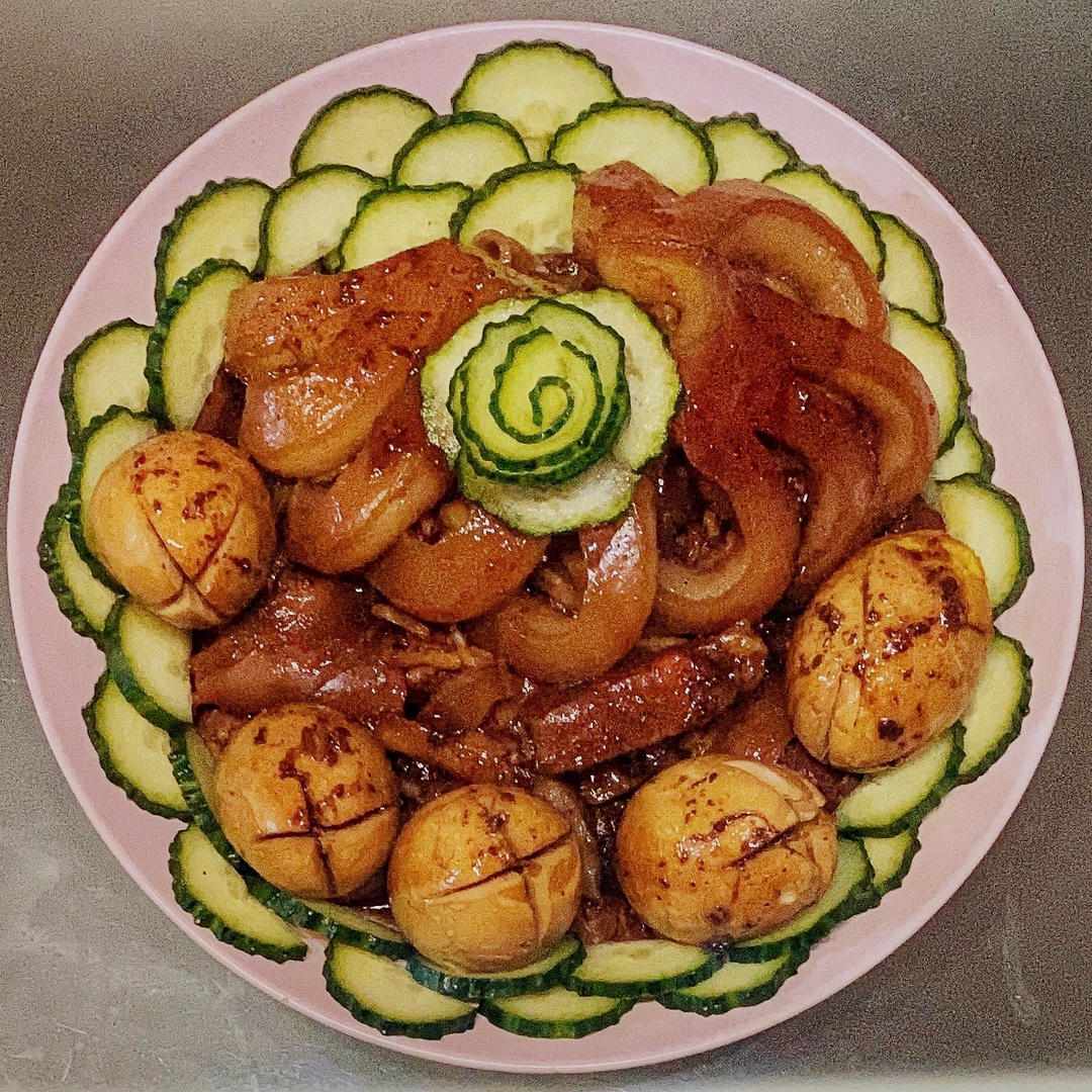 其实也不是很难的红烧肉烧蛋