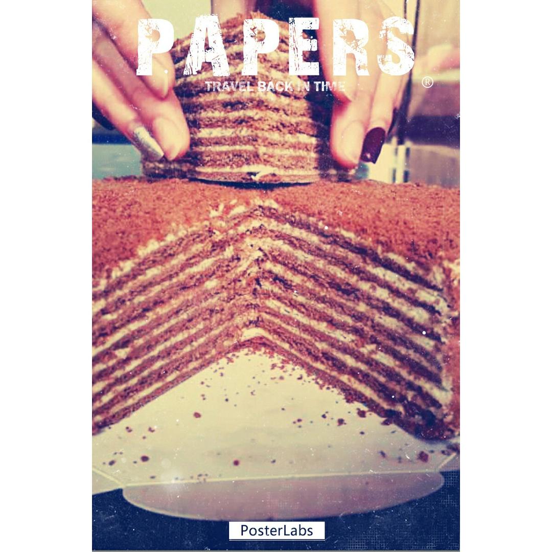 俄罗斯蜂蜜千层提拉米苏（巧克力味）