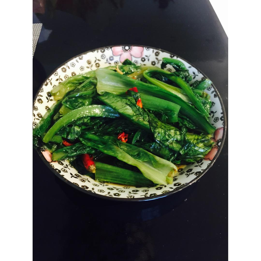 超级好吃的素炒油麦菜