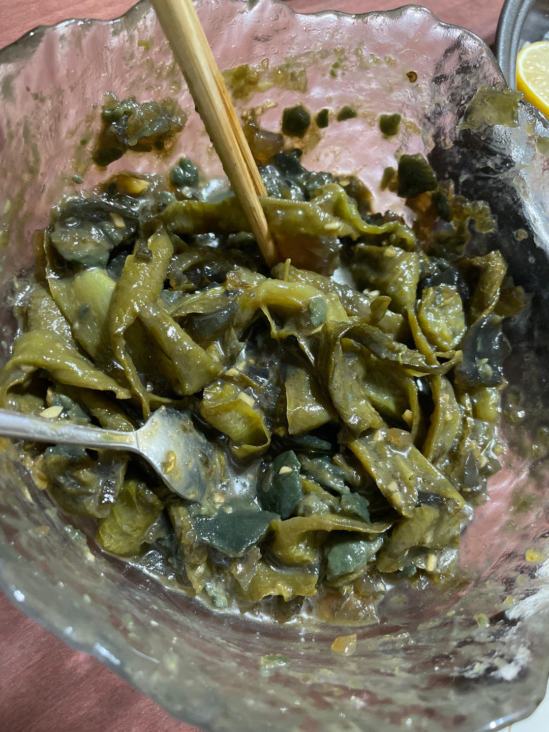 最简单下饭神器🫑擂椒皮蛋