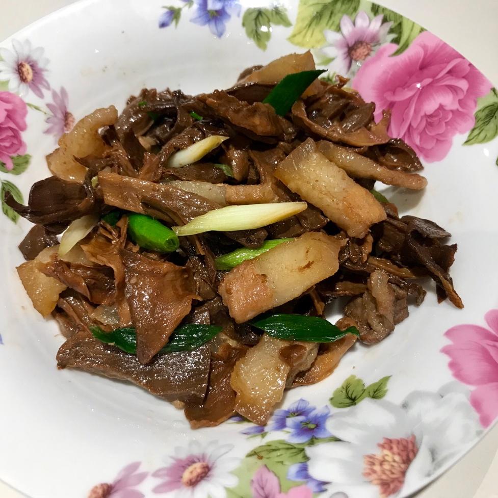 笋干炒肉
