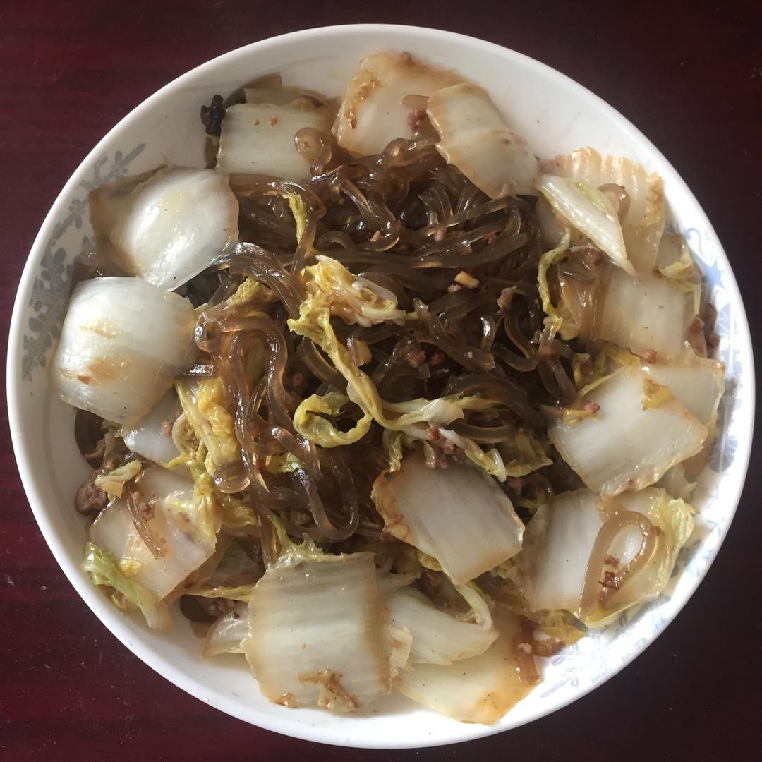 白菜炖粉条