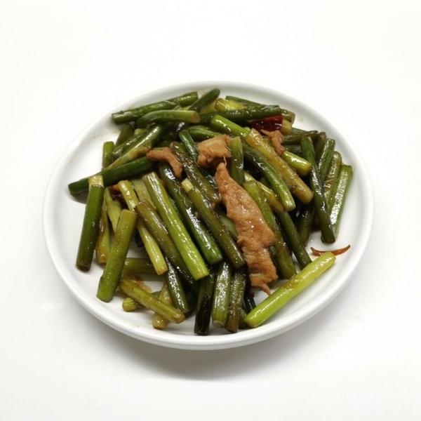 蒜薹炒肉的做法