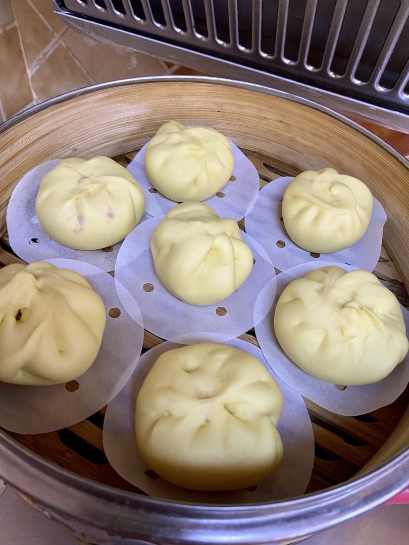 🔥免手揉水光肌馒头—拯救不会揉面的南方妹子（含操作视频）压面机版