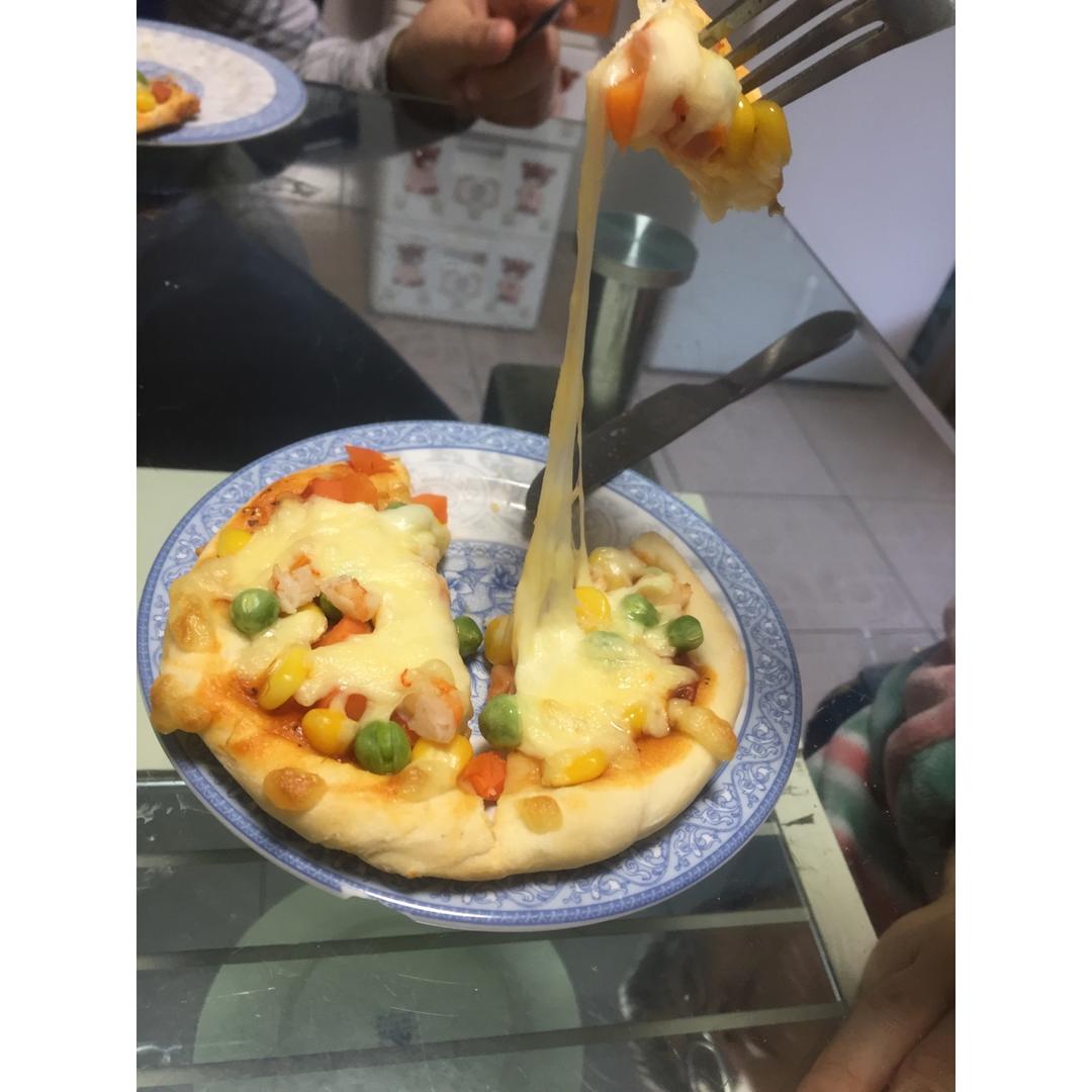 简易快好吃到爆的披萨