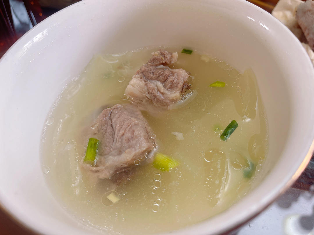 冬瓜排骨汤，夏天的味道