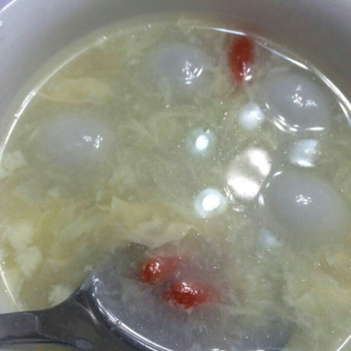 蛋花汤圆