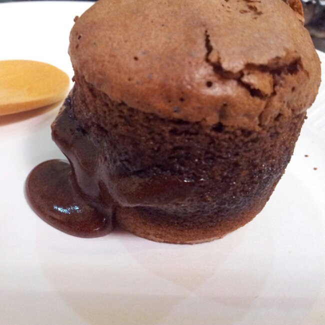 莫尼卡美食厨房：爆浆巧克力蛋糕