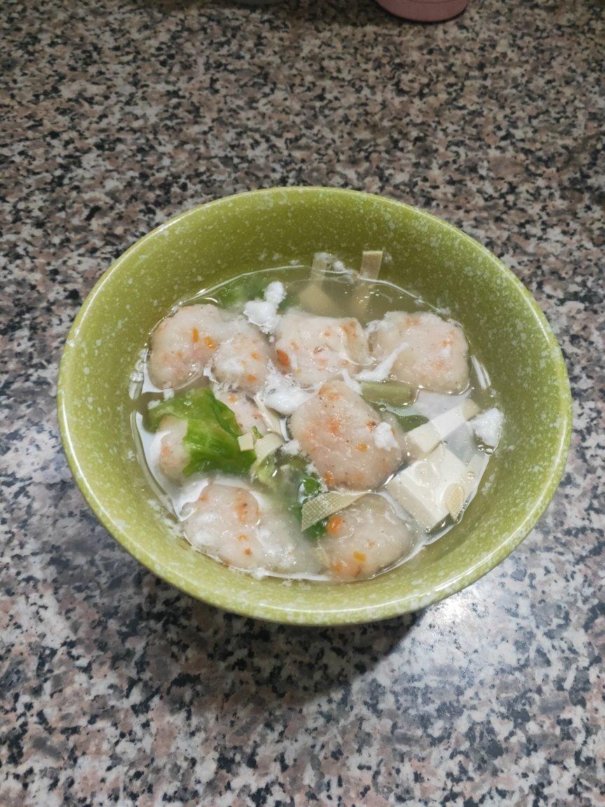 龙利鱼丸子汤🥣