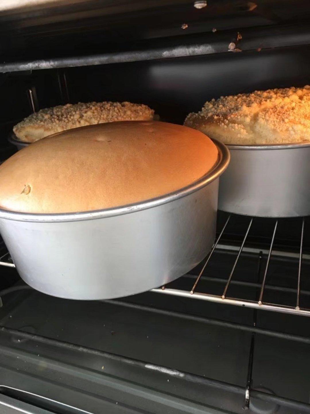 超好记八寸戚风蛋糕（后蛋法）