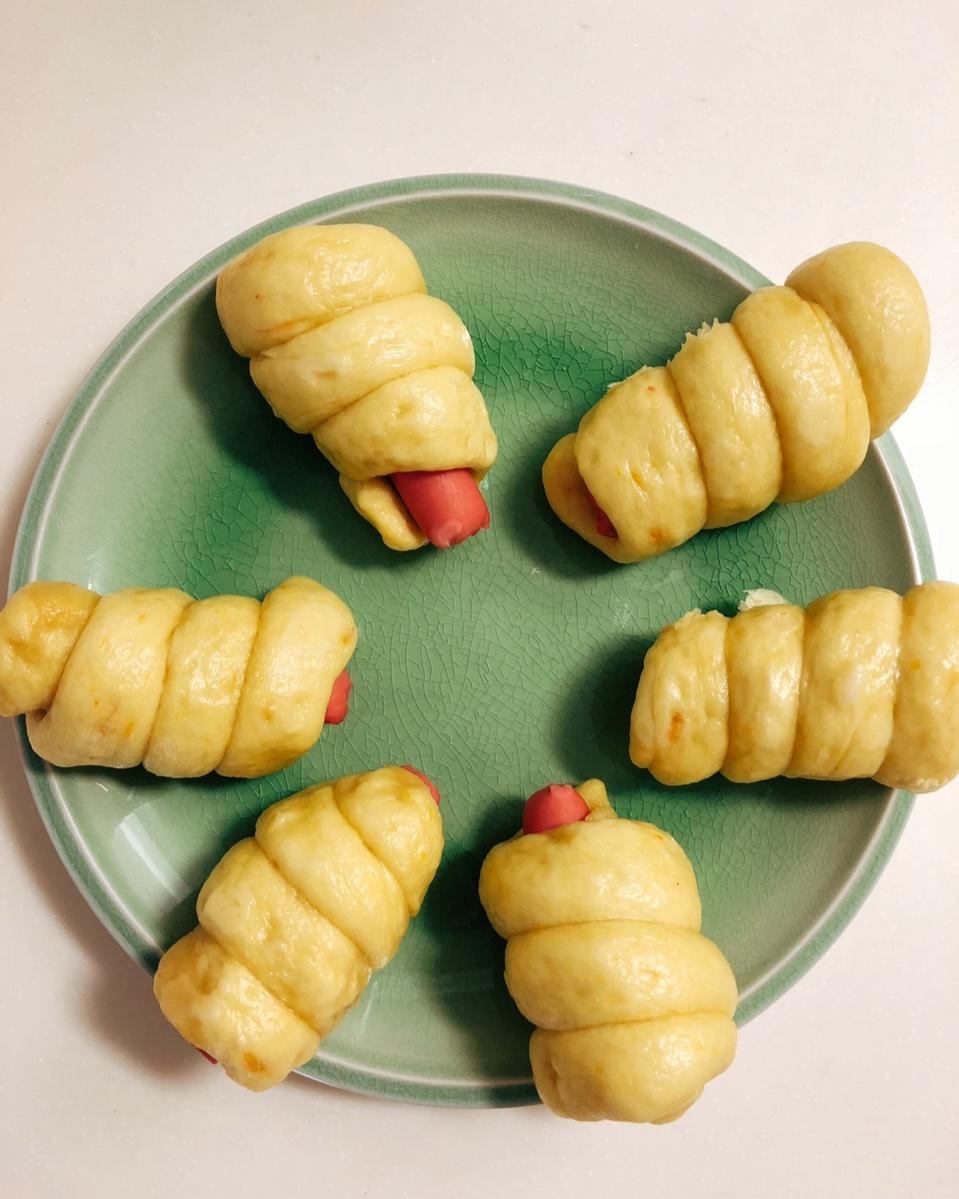 毛毛虫火腿肠馒头（一发）