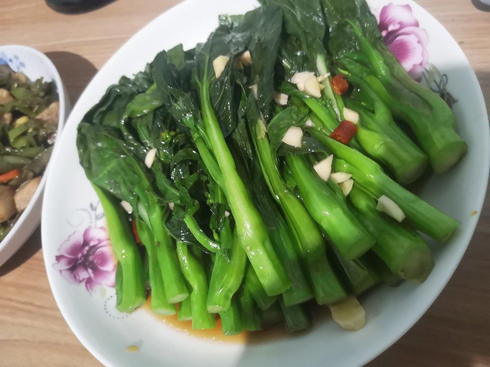 油淋菜心