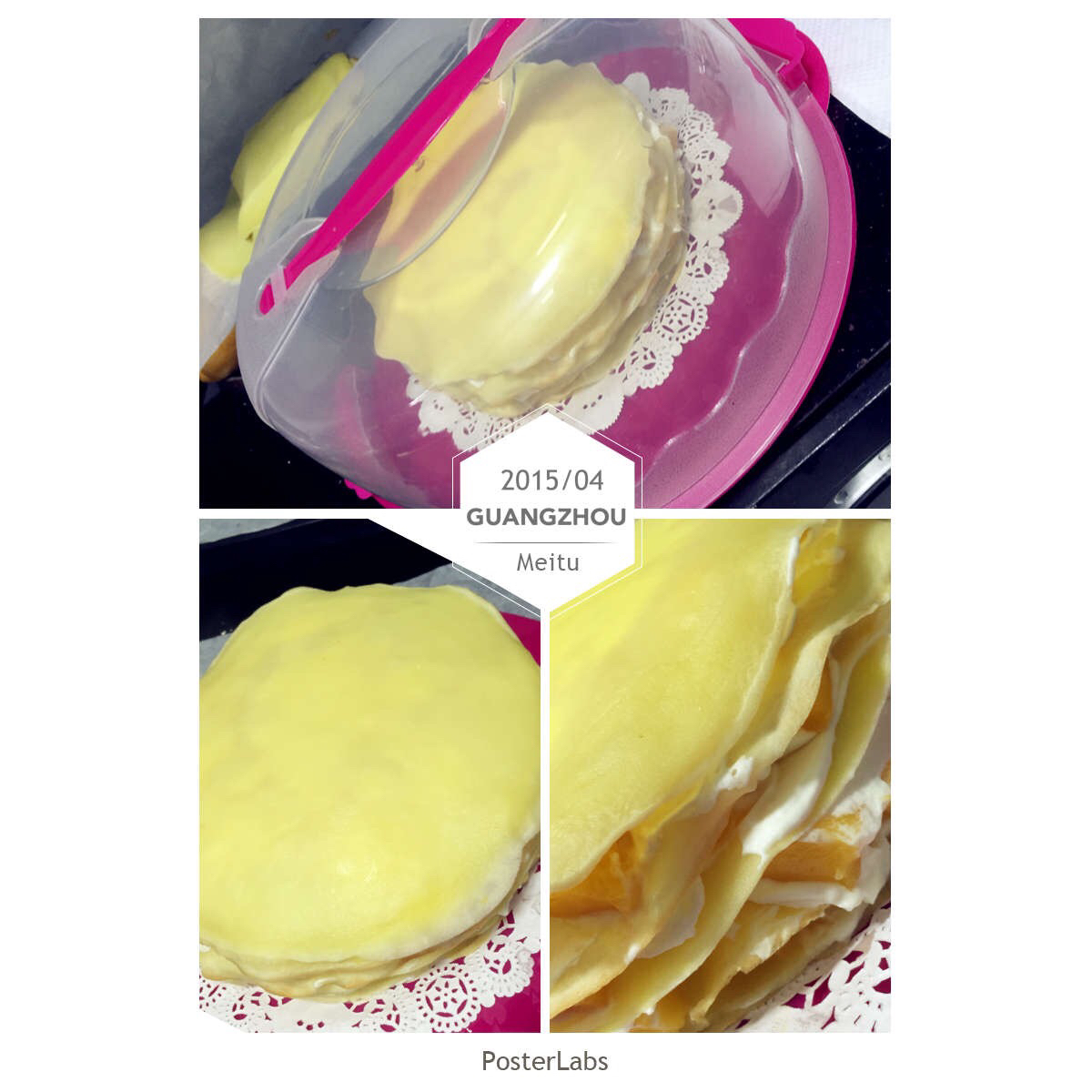 芒果千层蛋糕，100%成功告别煎皮无能