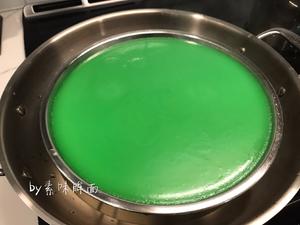 越式斑斓绿豆九层糕（含简易配方和新鲜斑斓汁配方）的做法 步骤13