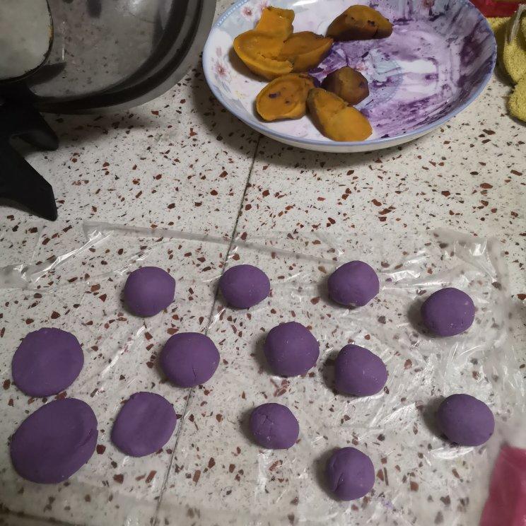 自制三色芋圆1⃣️（附上窍门详细比例）