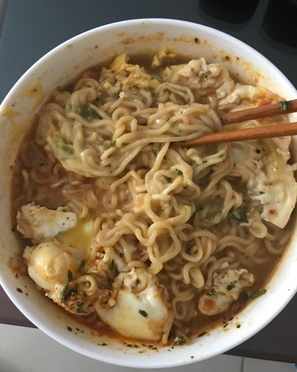 奥运冠军李小鹏的方便面做法（搬运来的）