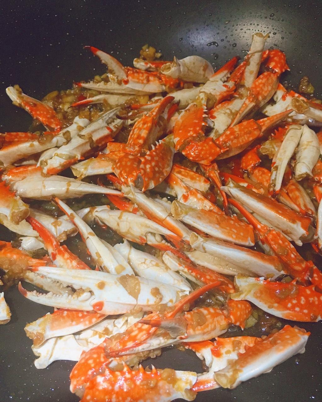 soffia_筱雅做的酒糟蟹脚