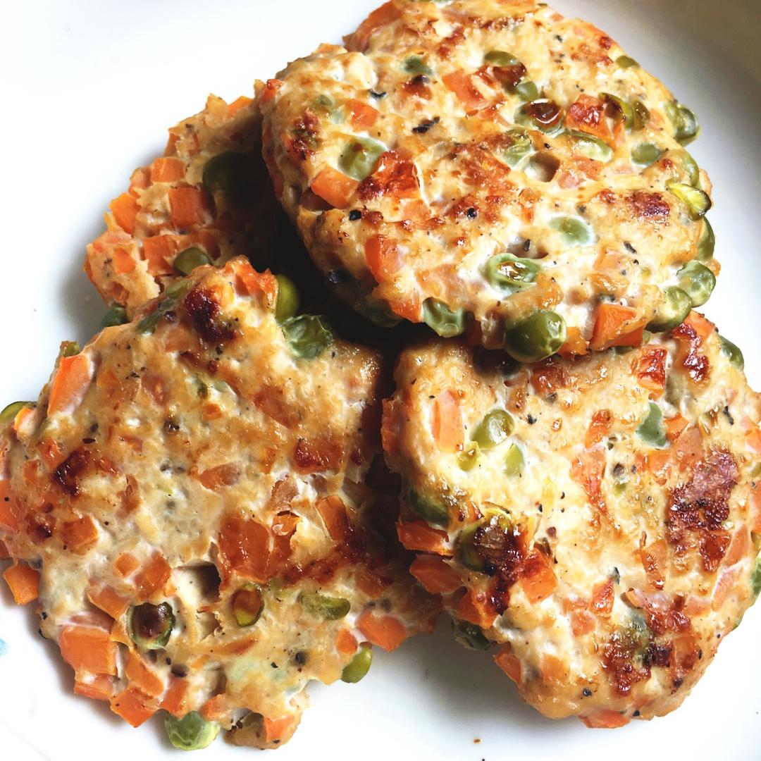 健身必备-鸡胸饼